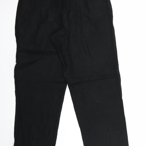 Marks and Spencer Womens Black   Trousers  Size 34 L28 in