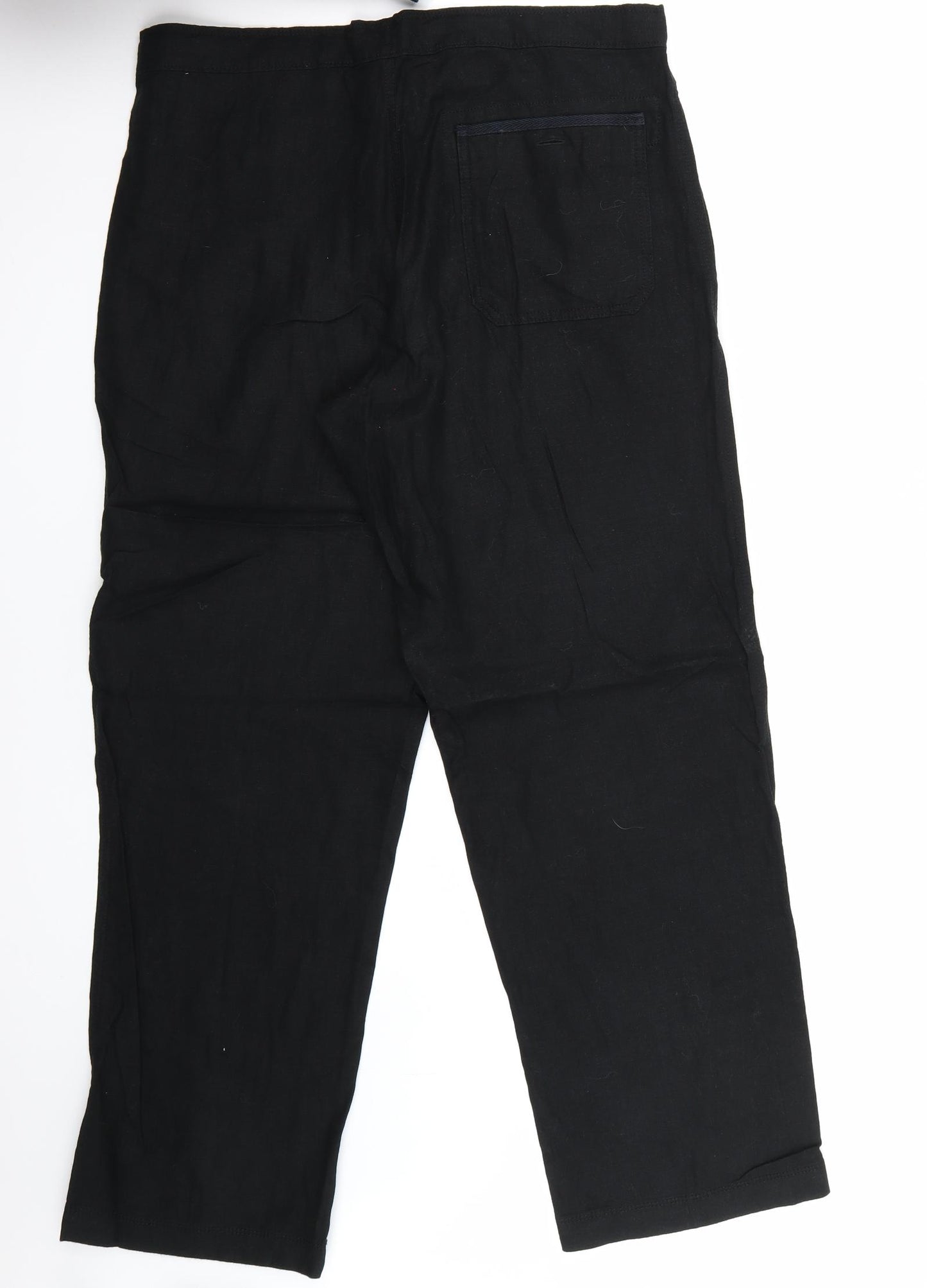 Marks and Spencer Womens Black   Trousers  Size 34 L28 in