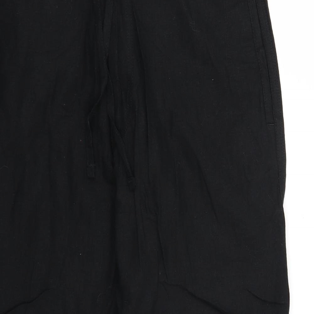 Marks and Spencer Womens Black   Trousers  Size 34 L28 in