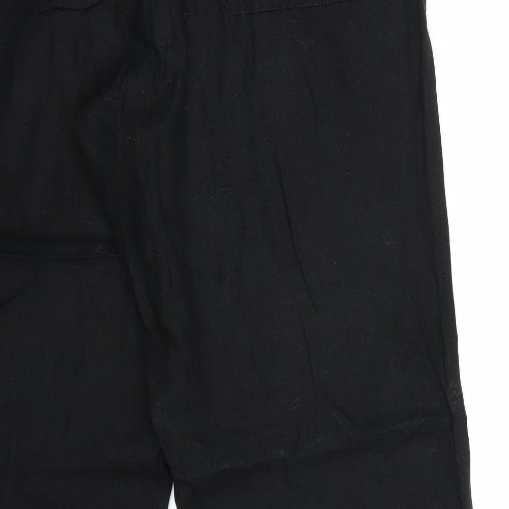 Marks and Spencer Womens Black   Trousers  Size 34 L28 in