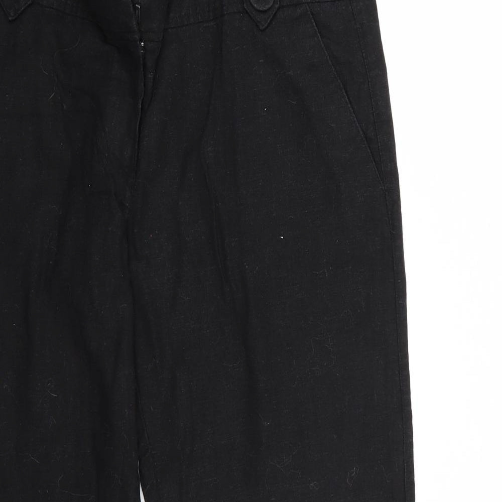 Primark Womens Black   Trousers  Size 12 L25 in