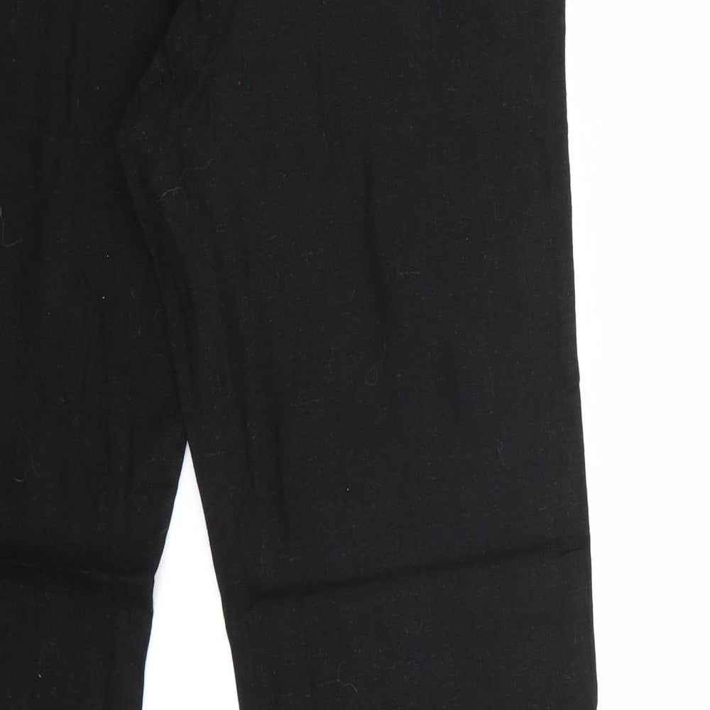 Primark Womens Black   Trousers  Size 12 L25 in