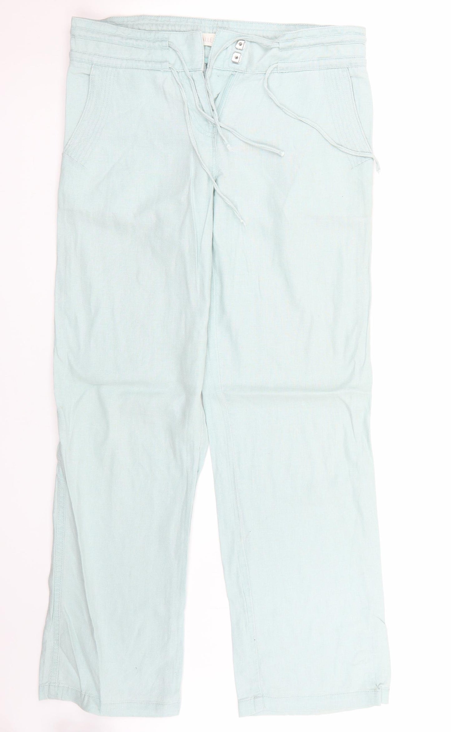 NEXT Womens Green   Trousers  Size 8 L30 in