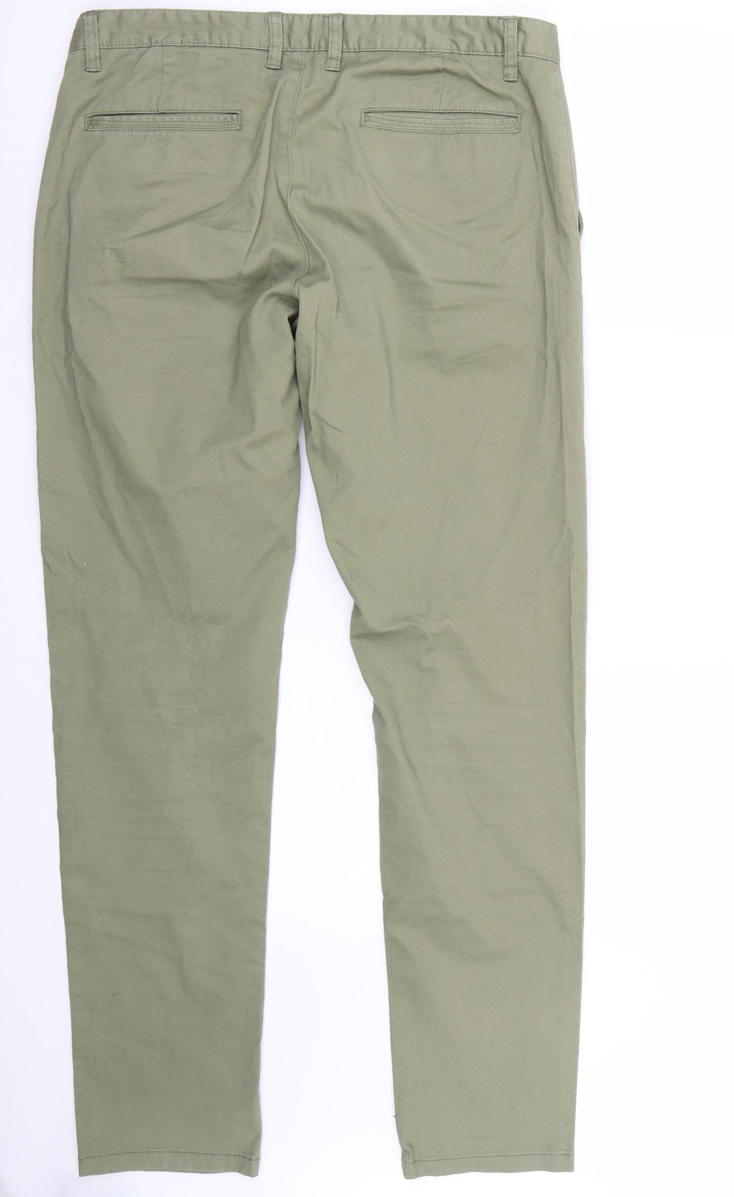 Primark Mens Green   Straight Jeans Size 34 L34 in
