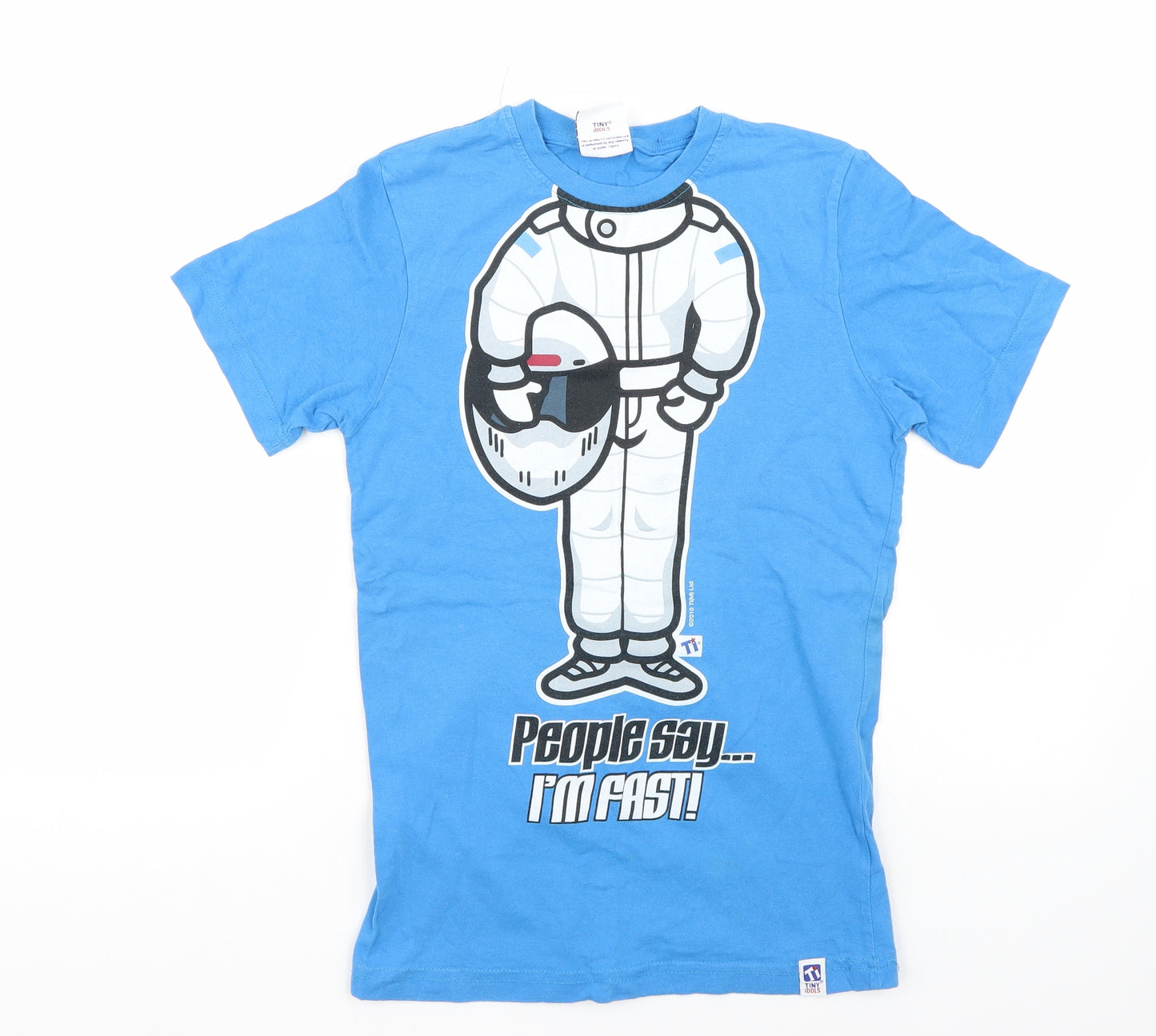 Tiny idol Boys Blue   Basic T-Shirt Size 11 Years