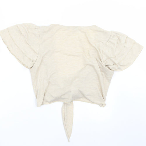 Per Una Womens Beige   Cardigan Jumper Size 14