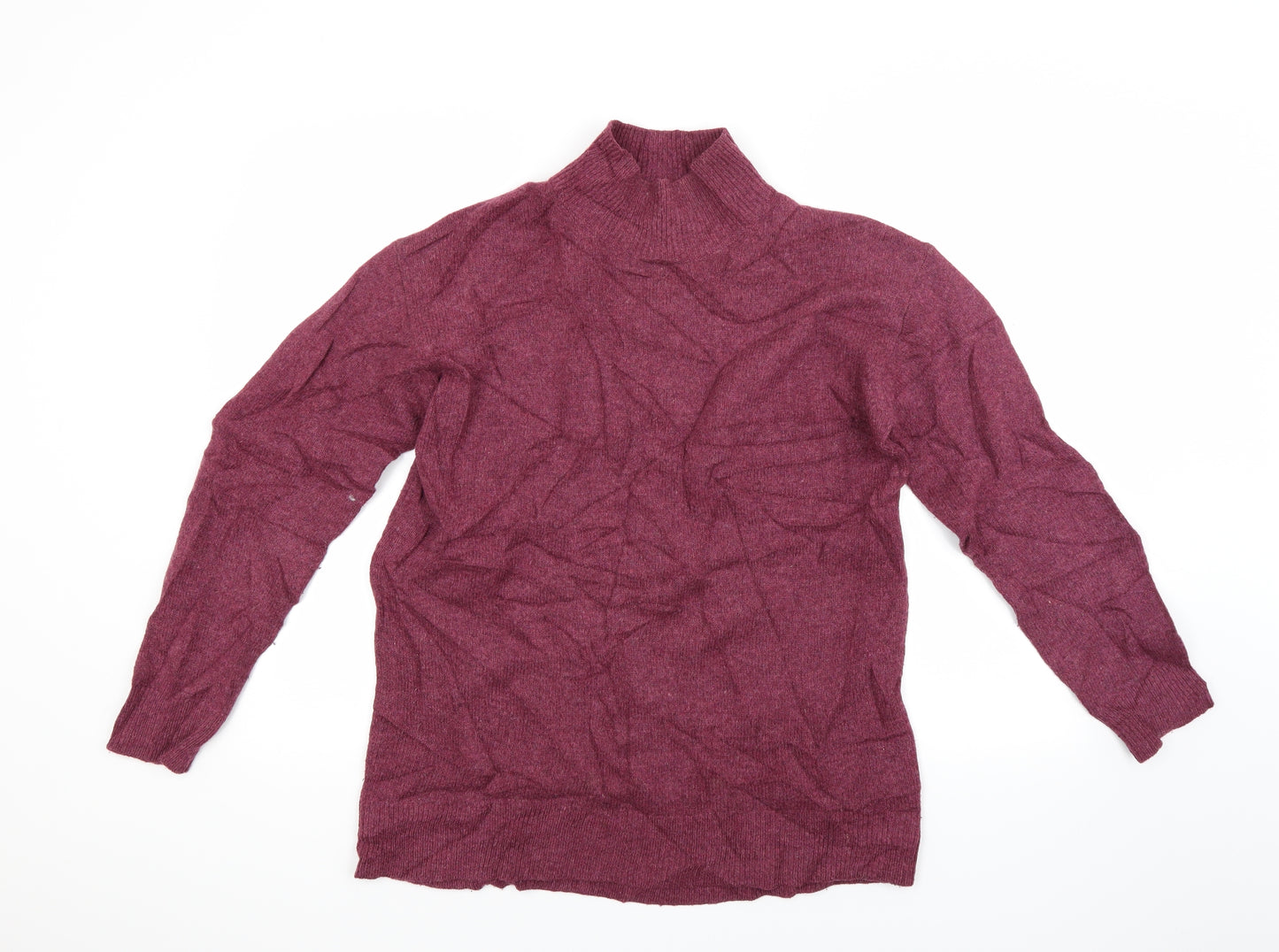 Uniqlo Womens Red  Knit Pullover Jumper Size S