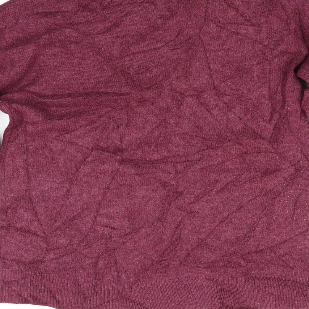 Uniqlo Womens Red  Knit Pullover Jumper Size S