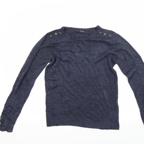 Atmosphere Womens Blue  Knit Pullover Jumper Size 10
