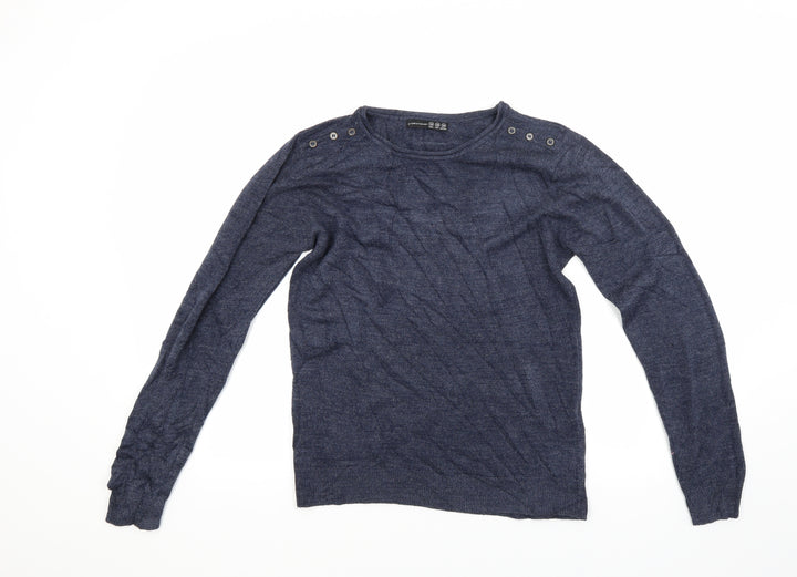Atmosphere Womens Blue  Knit Pullover Jumper Size 10