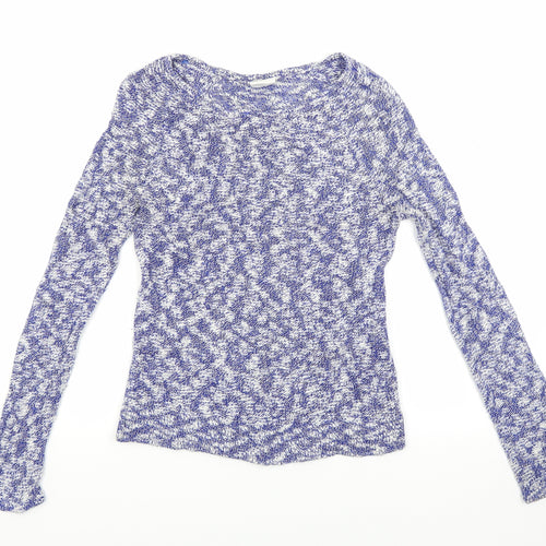 Cubus Womens Blue  Knit Pullover Jumper Size XS