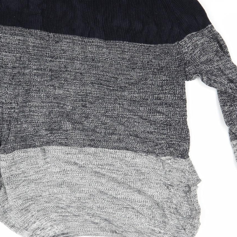 Celio Womens Grey  Knit Pullover Jumper Size M