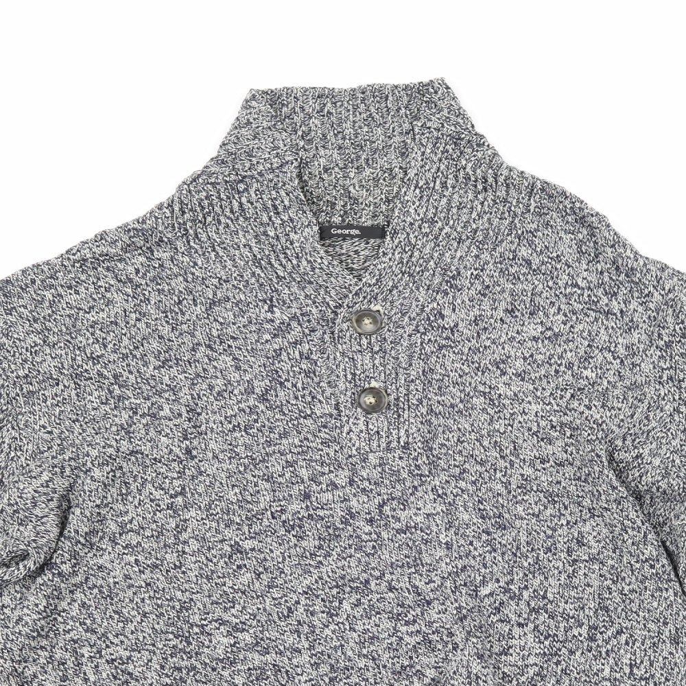 Jumper Mens Grey   Pullover Jumper Size L