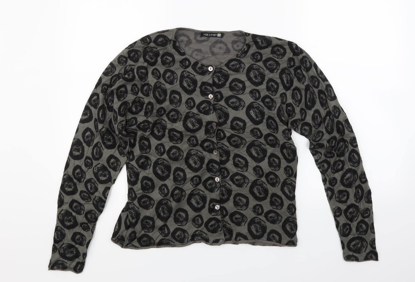 Viz Viz Womens Green   Pullover Jumper Size 10