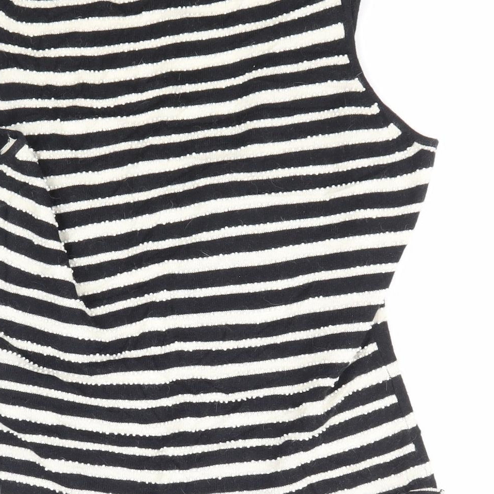 Whistles Womens Black   Vest Jumper Size S