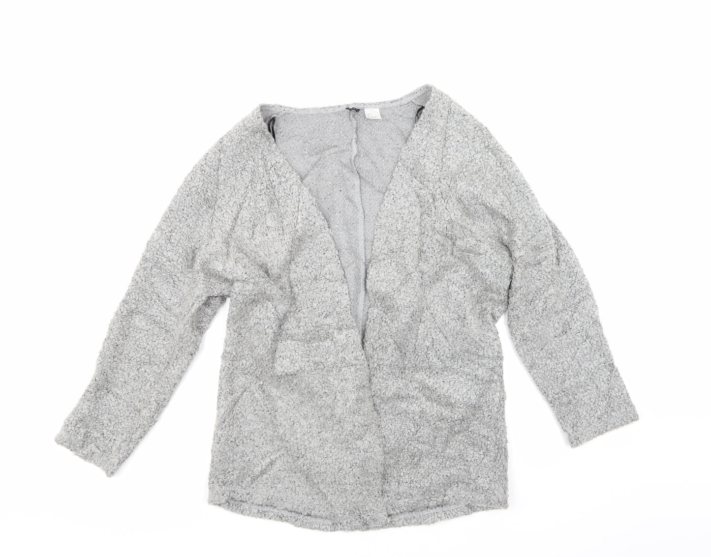 Divided Womens Grey   Cardigan Jumper Size S
