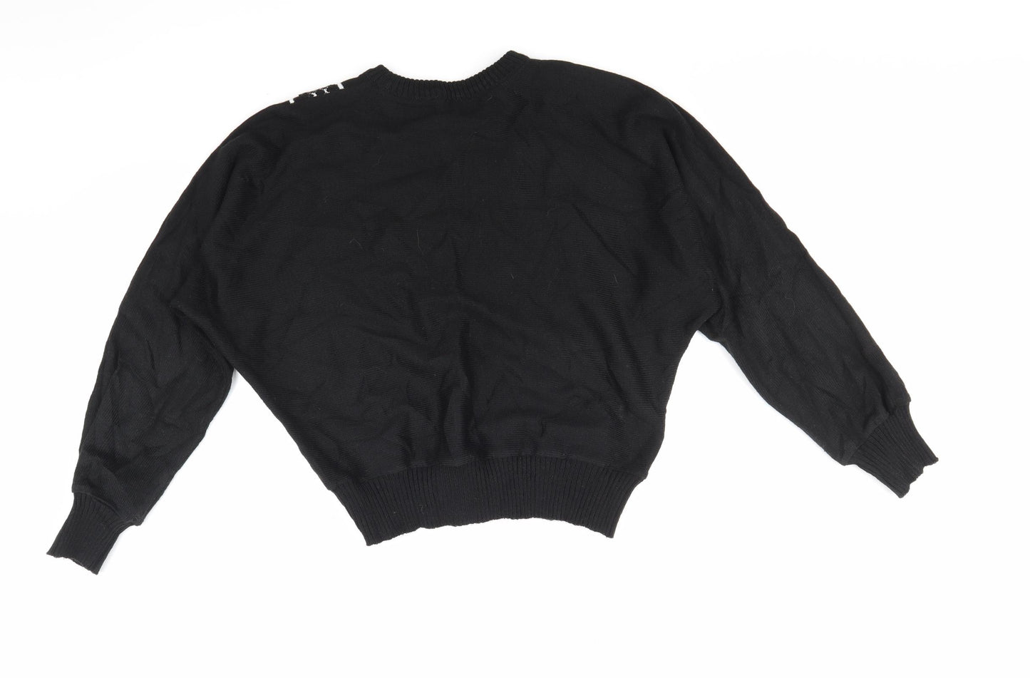 Preworn Womens Black   Pullover Jumper Size M