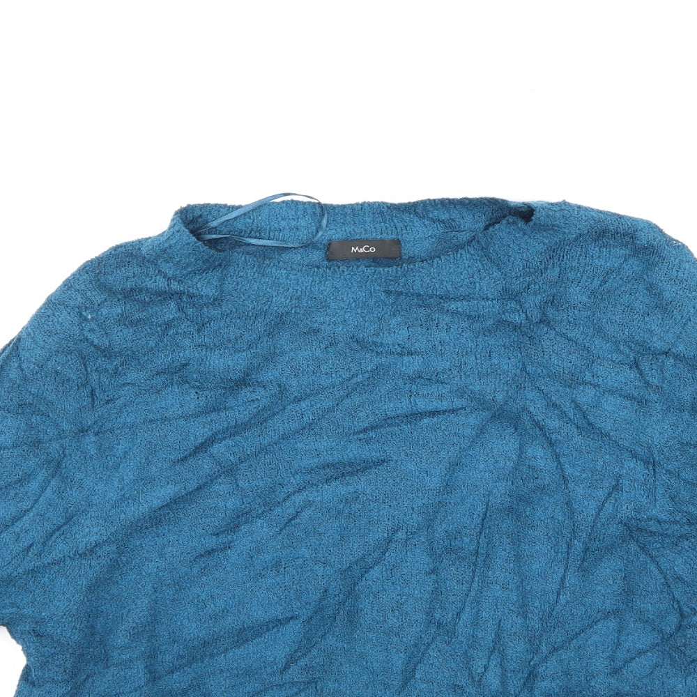 M&Co Womens Green   Pullover Jumper Size 14