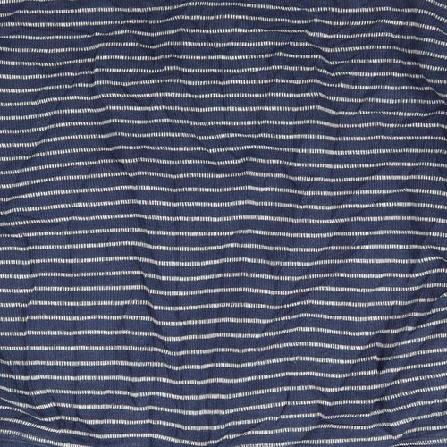 Sand Stone Womens Blue Striped  Full Zip Jumper Size XL