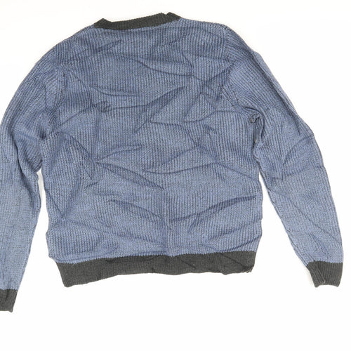Marks and Spencer Womens Blue   Pullover Jumper Size M