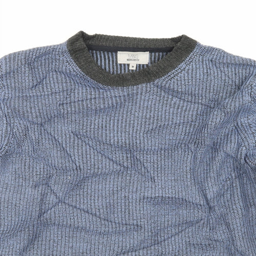 Marks and Spencer Womens Blue   Pullover Jumper Size M