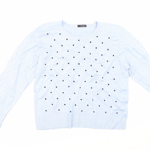 Escorpion Womens Blue   Pullover Jumper Size L