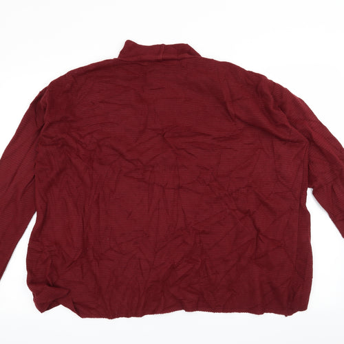 New Look Womens Red   Pullover Jumper Size 12
