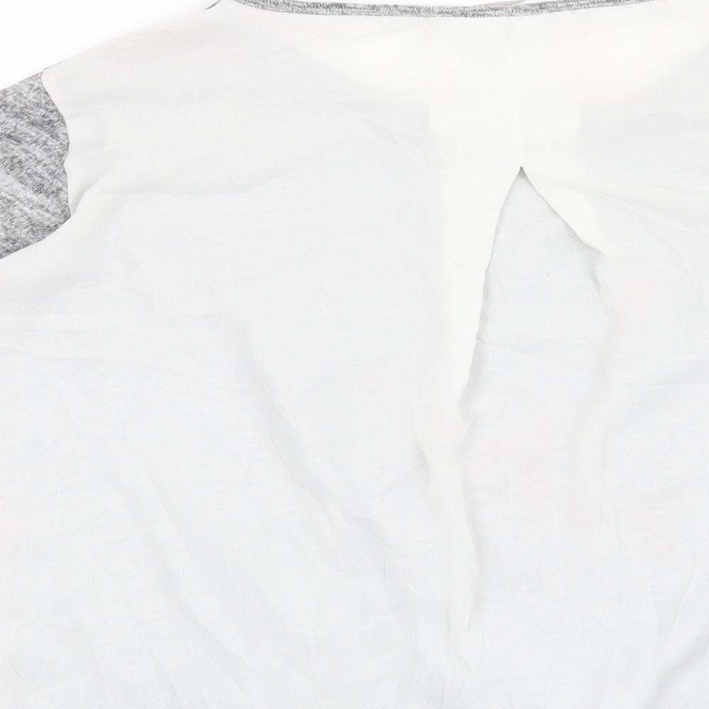 Atmosphere Womens Grey   Basic Blouse Size 10