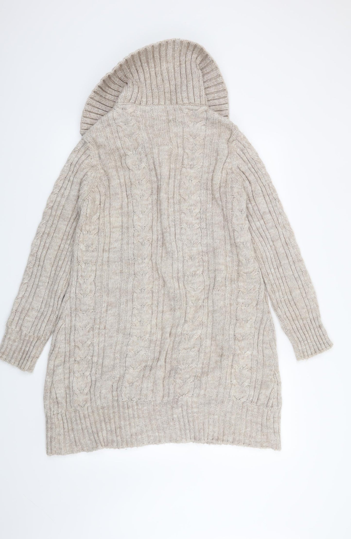 Per Una Womens Beige   Cardigan Jumper Size M