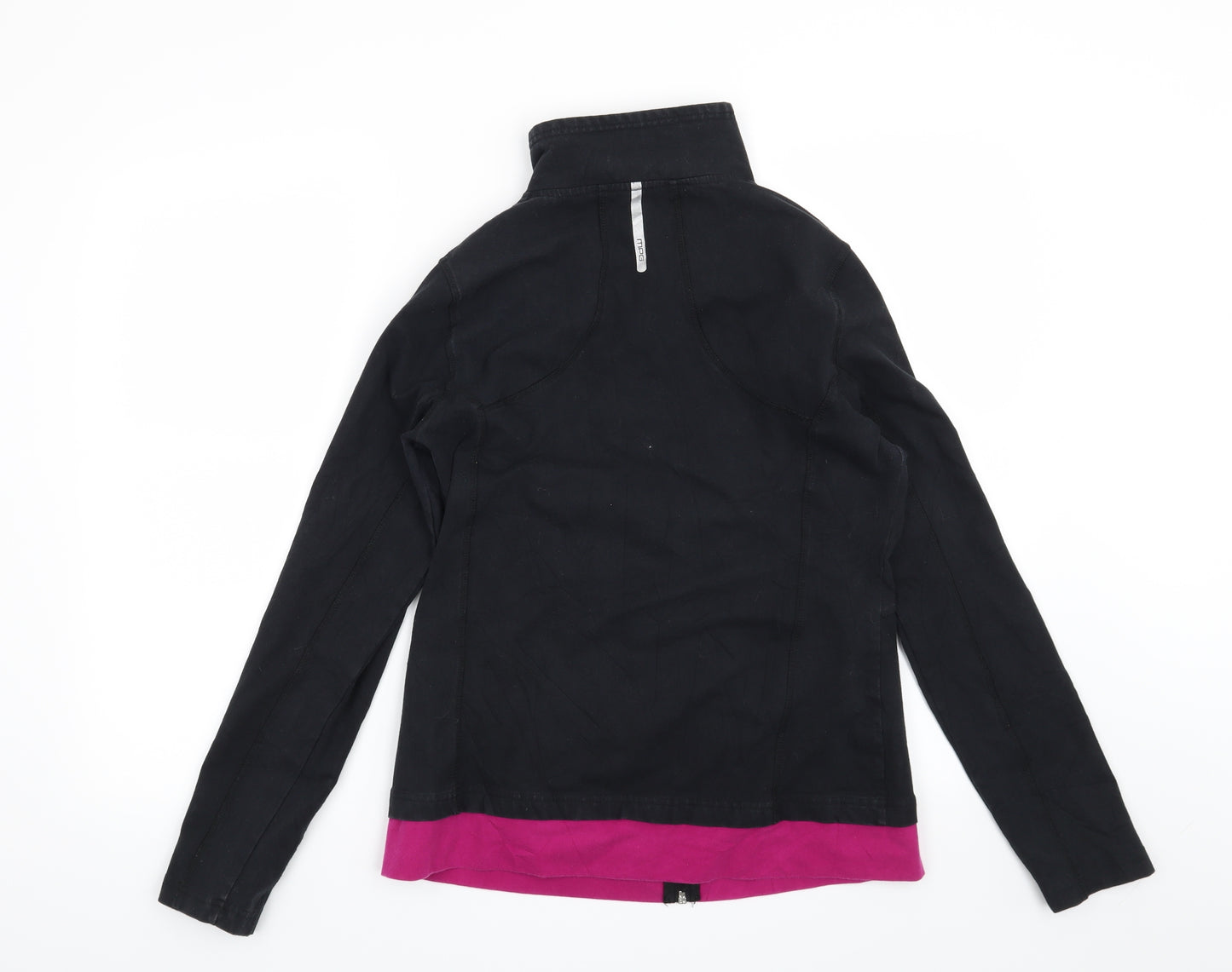 MPG Womens Black   Full Zip Sweatshirt Size 14