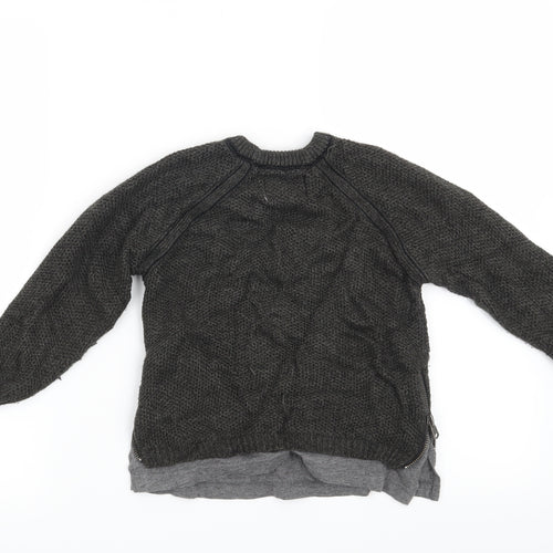 Zara Boys Grey   Pullover Jumper Size 5 Years