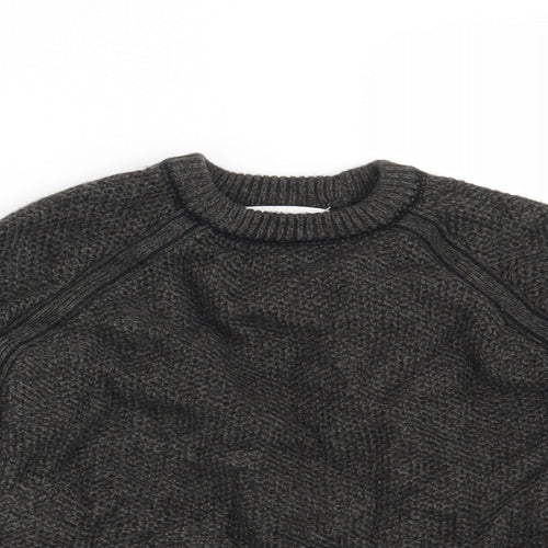 Zara Boys Grey   Pullover Jumper Size 5 Years