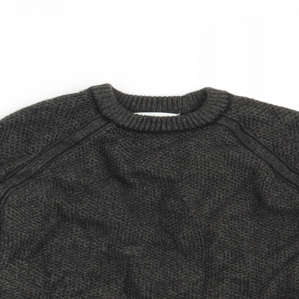 Zara Boys Grey   Pullover Jumper Size 5 Years