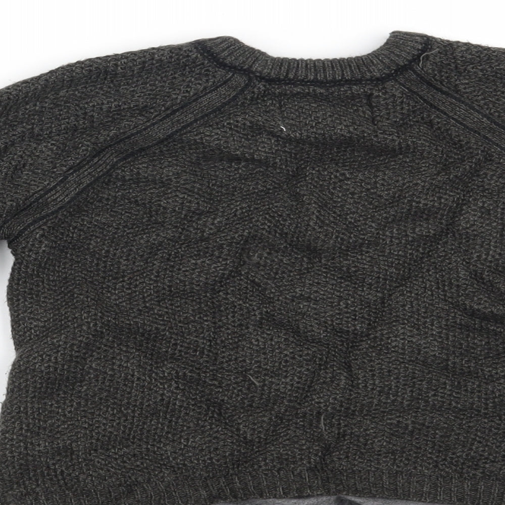 Zara Boys Grey   Pullover Jumper Size 5 Years
