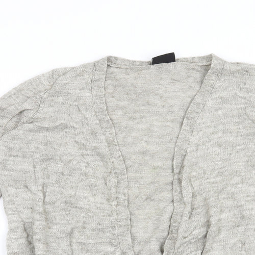 VILA Womens Grey   Cardigan Jumper Size XS
