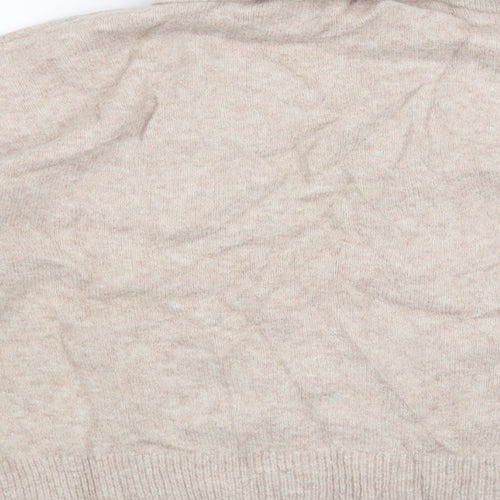 H&M Womens Beige   Pullover Jumper Size M