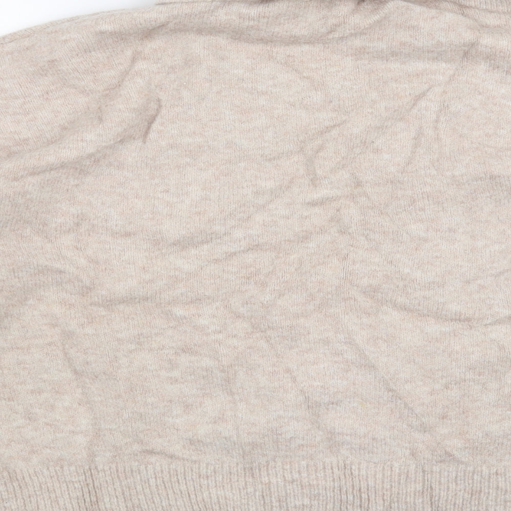 H&M Womens Beige   Pullover Jumper Size M