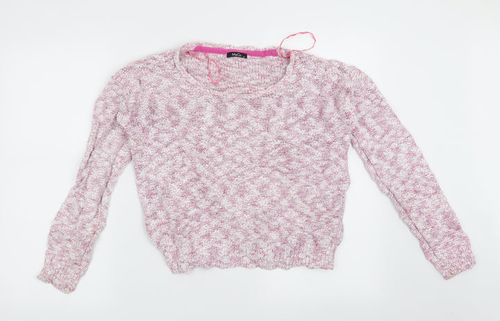 M&Co Womens Pink   Pullover Jumper Size 14