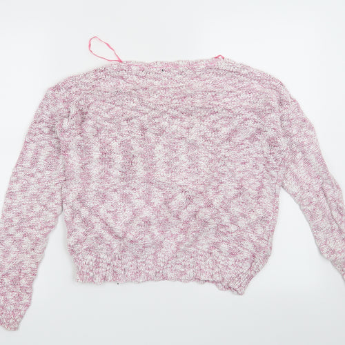 M&Co Womens Pink   Pullover Jumper Size 14