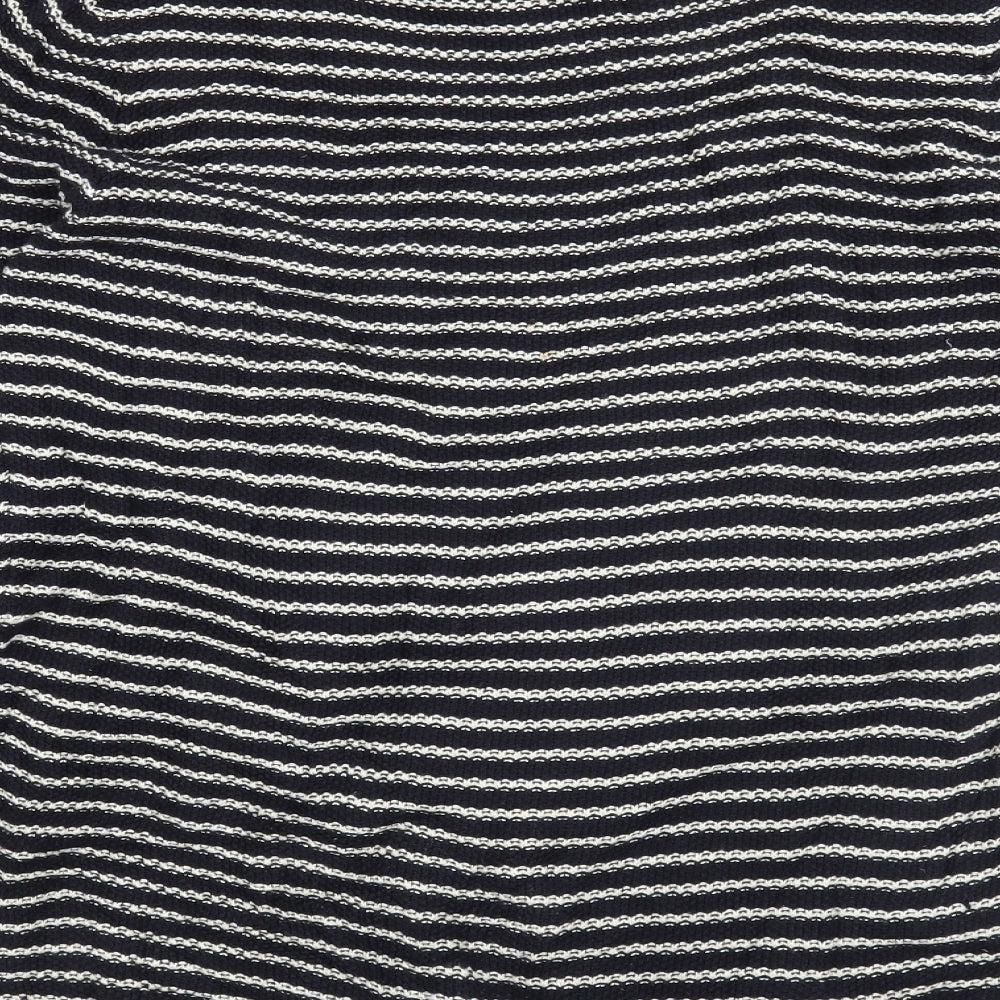 NEXT Mens Blue Striped  Pullover Jumper Size M