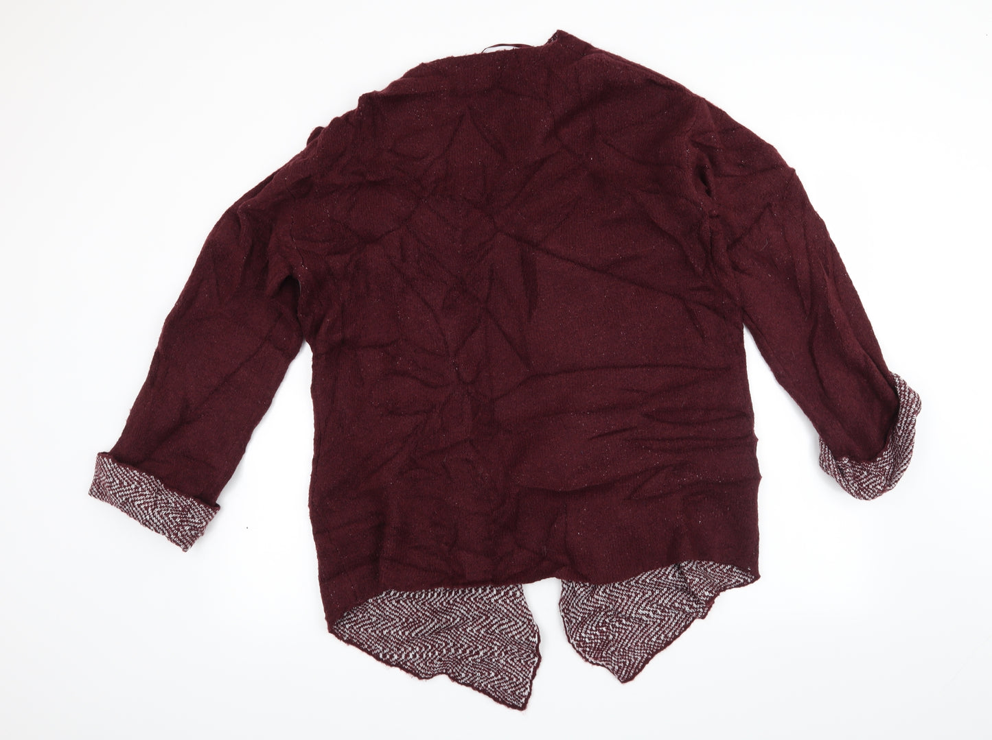 Primark Womens Red   Cardigan Jumper Size 10