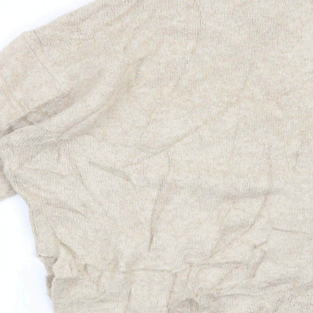 H&M Womens Beige   Pullover Jumper Size XS
