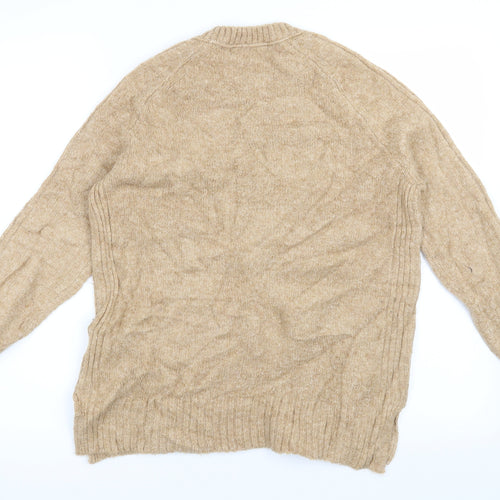 Marks and Spencer Womens Brown   Pullover Jumper Size S