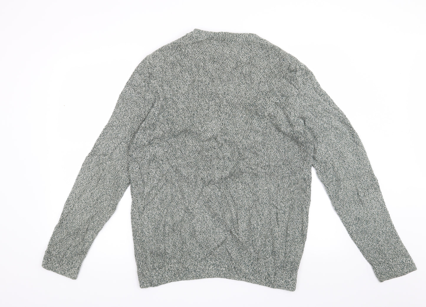 Topman Mens Green   Pullover Jumper Size S