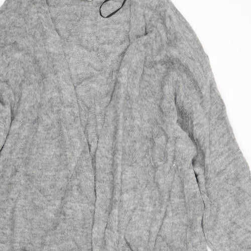 H&M Womens Grey   Cardigan Jumper Size S