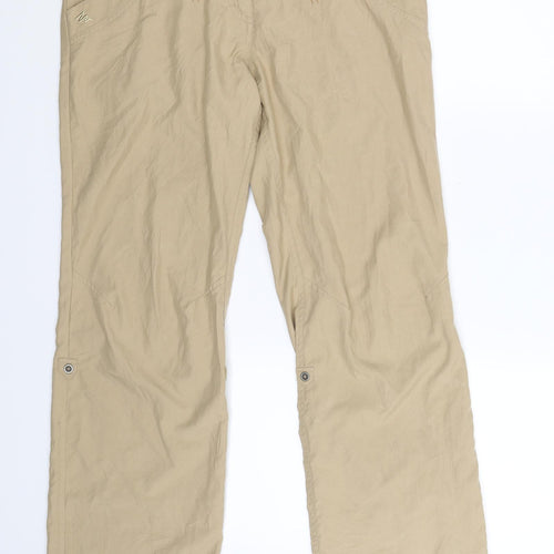 Oxylane Womens Beige   Trousers  Size 30 in L31 in