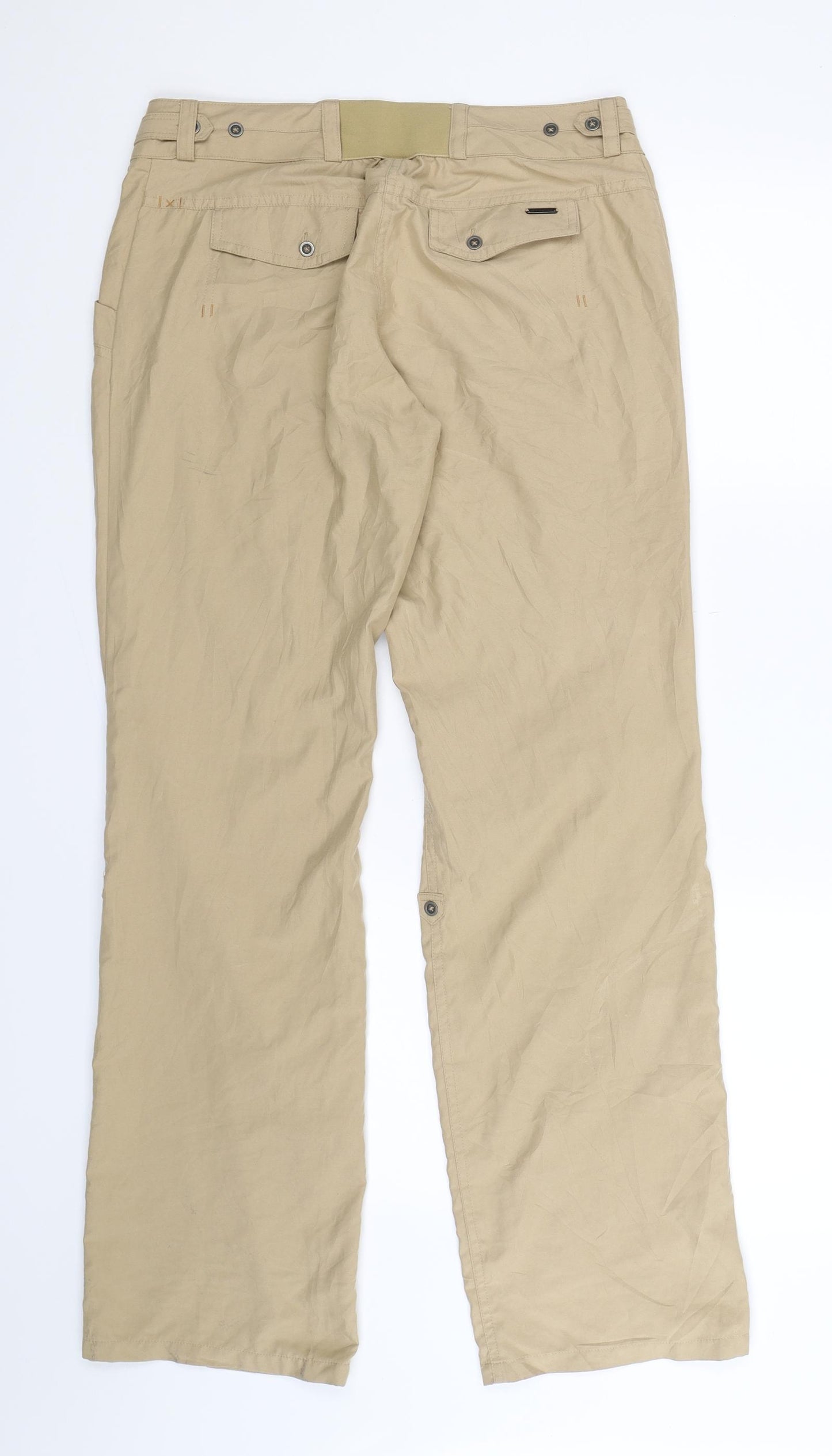 Oxylane Womens Beige   Trousers  Size 30 in L31 in