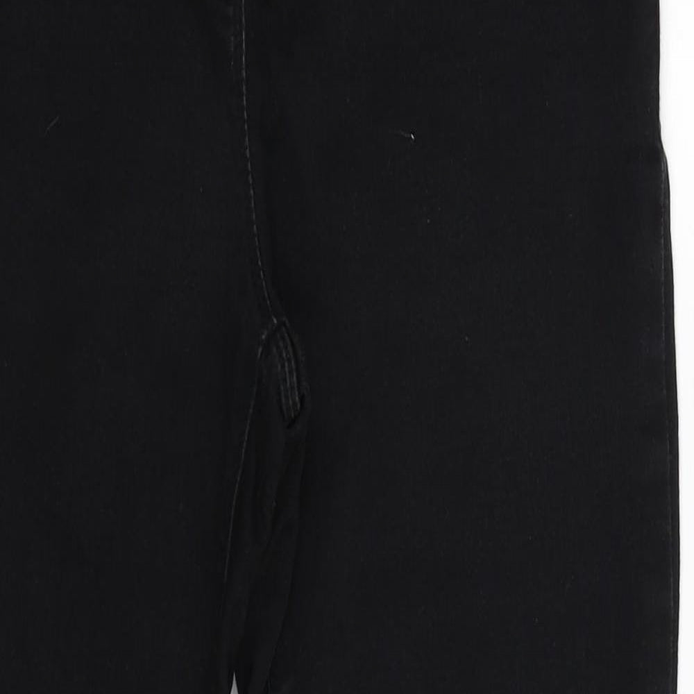 Debenhams Womens Black  Denim Jegging Jeans Size 10 L26 in