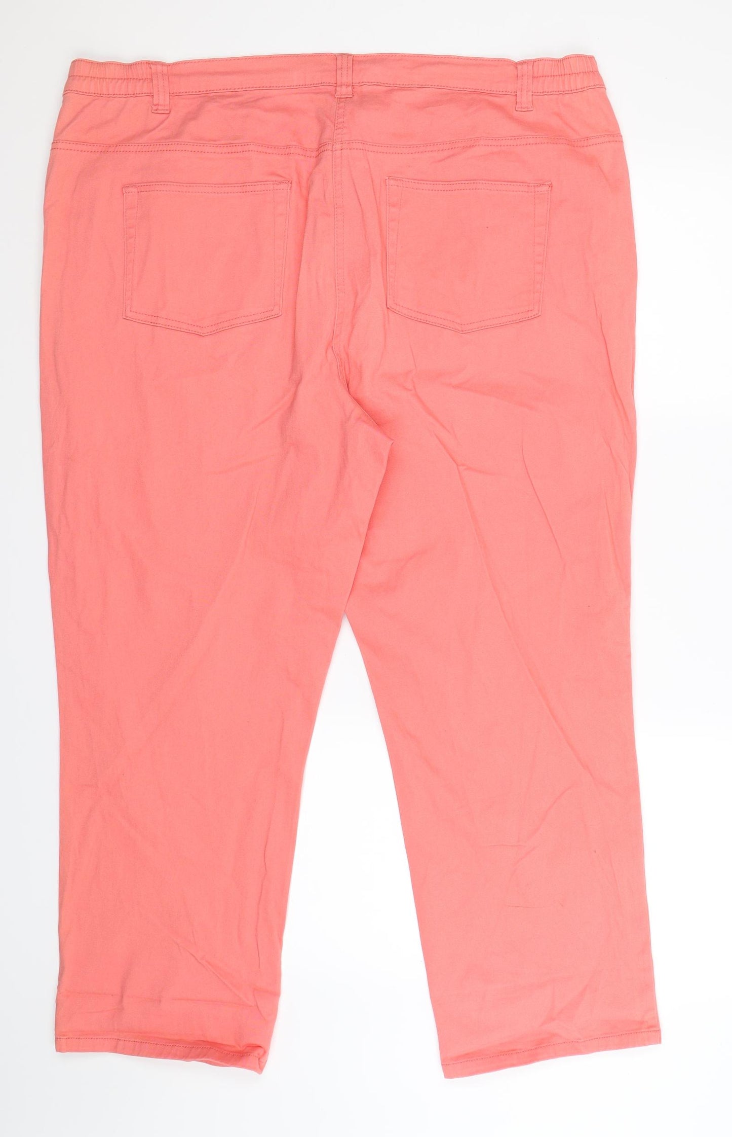 Damart Womens Pink  Denim Jegging Jeans Size 24 L27 in