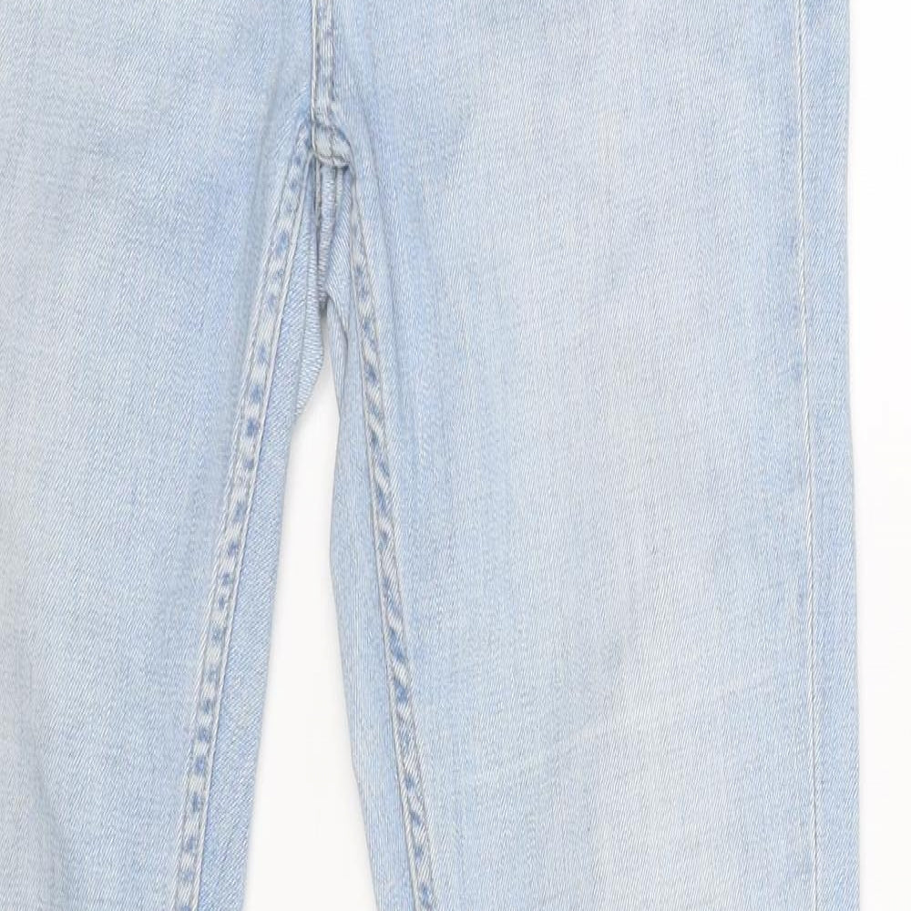 Topshop Womens Blue  Denim Skinny Jeans Size 28 in L31 in